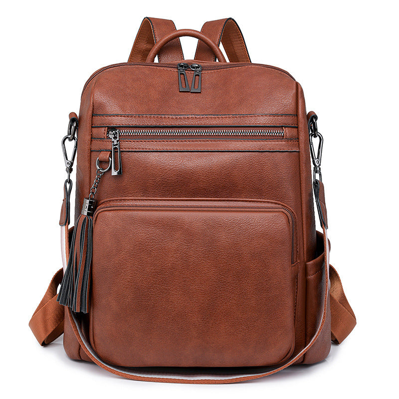 Wholesale Winter Retro Fashion Women's Large Capacity Backpack
